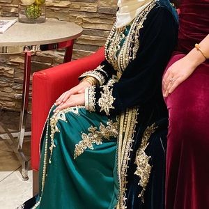 Velvet kaftan
